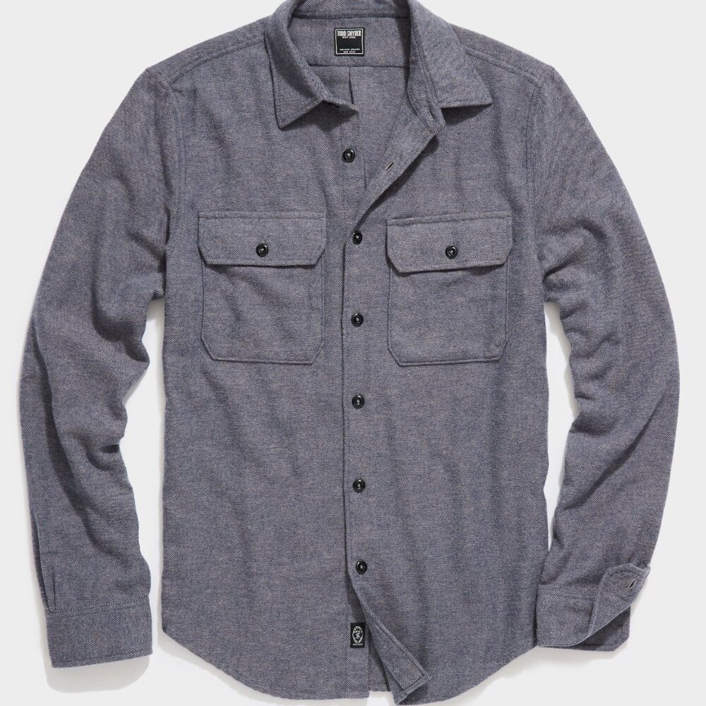 NWT Todd Snyder Alaskan Chamois Shirt Mens M